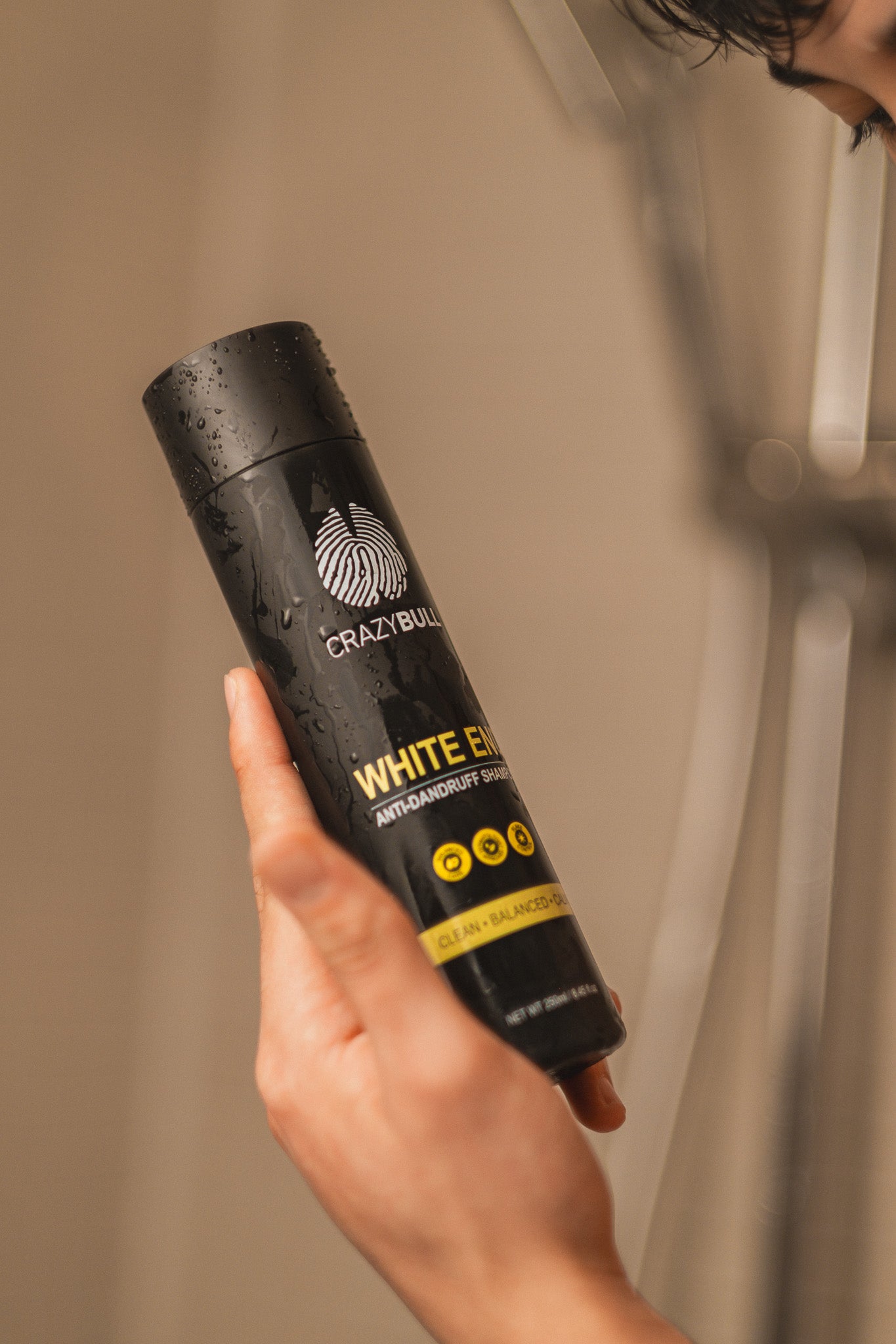 Anti-Dandruff Shampoo for Men | Vegan & Sulphate-Free | Crazy Bull